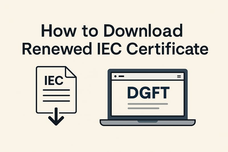 How to download renewed IEC certificate