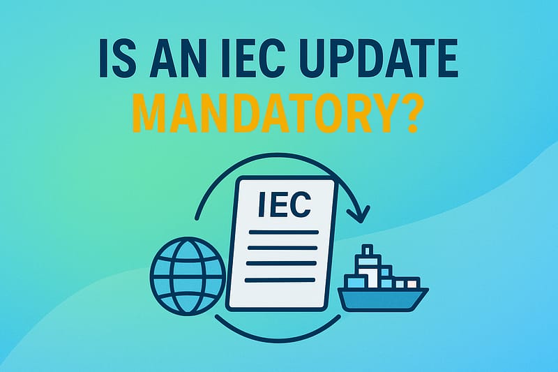 Is an IEC update mandatory