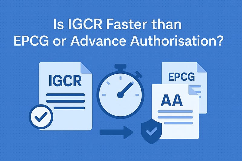 Is IGCR faster than EPCG