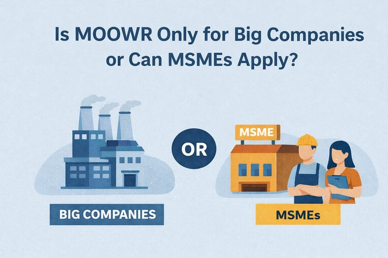 Is MOOWR only for big companies or can MSMEs apply