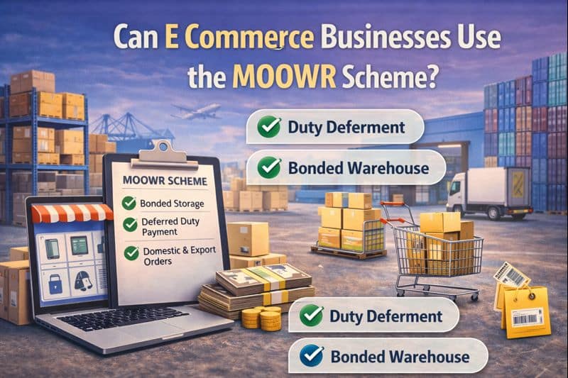 Can E commerce businesses use the MOOWR scheme
