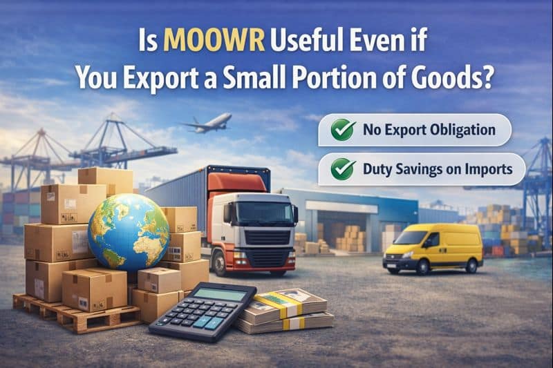 Is MOOWR useful even if you export a small portion of goods