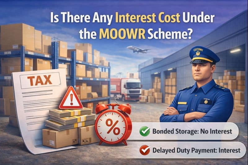 Is there any interest cost under the MOOWR scheme