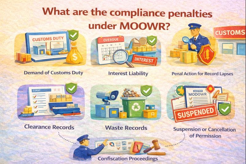 What are the compliance penalties under MOOWR