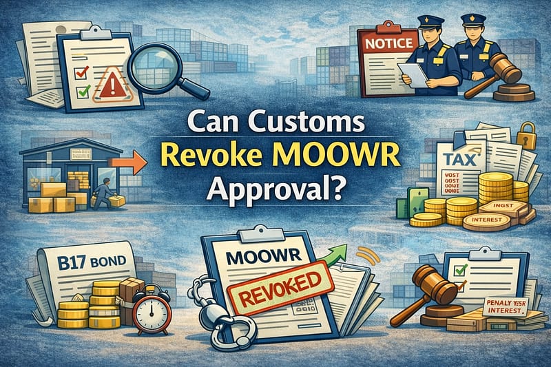 Can Customs revoke MOOWR approval
