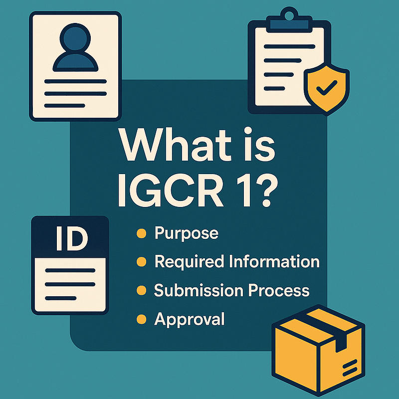 What is IGCR 1?