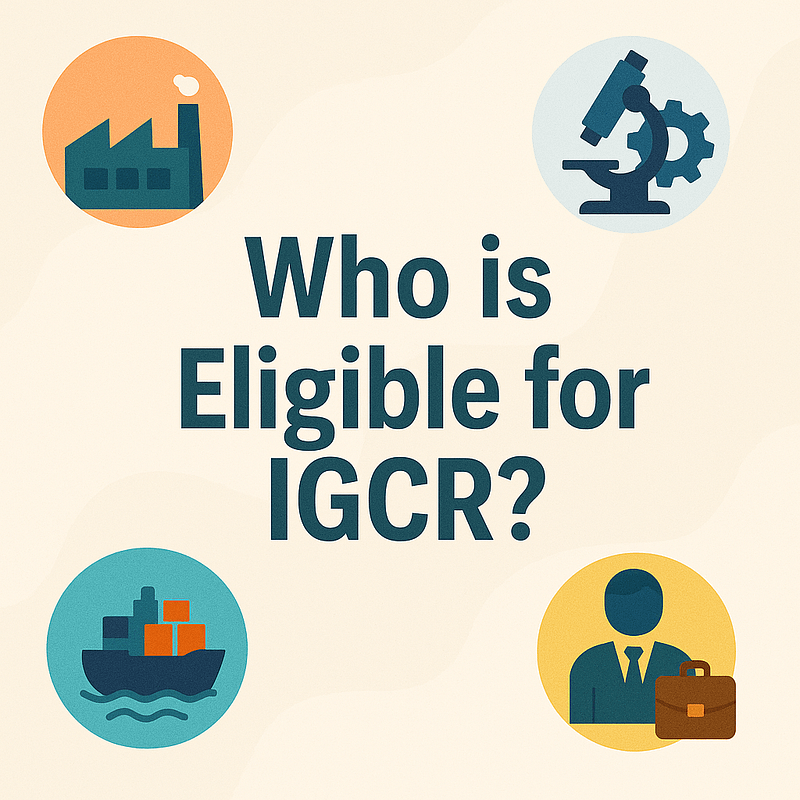 Who is eligible for IGCR