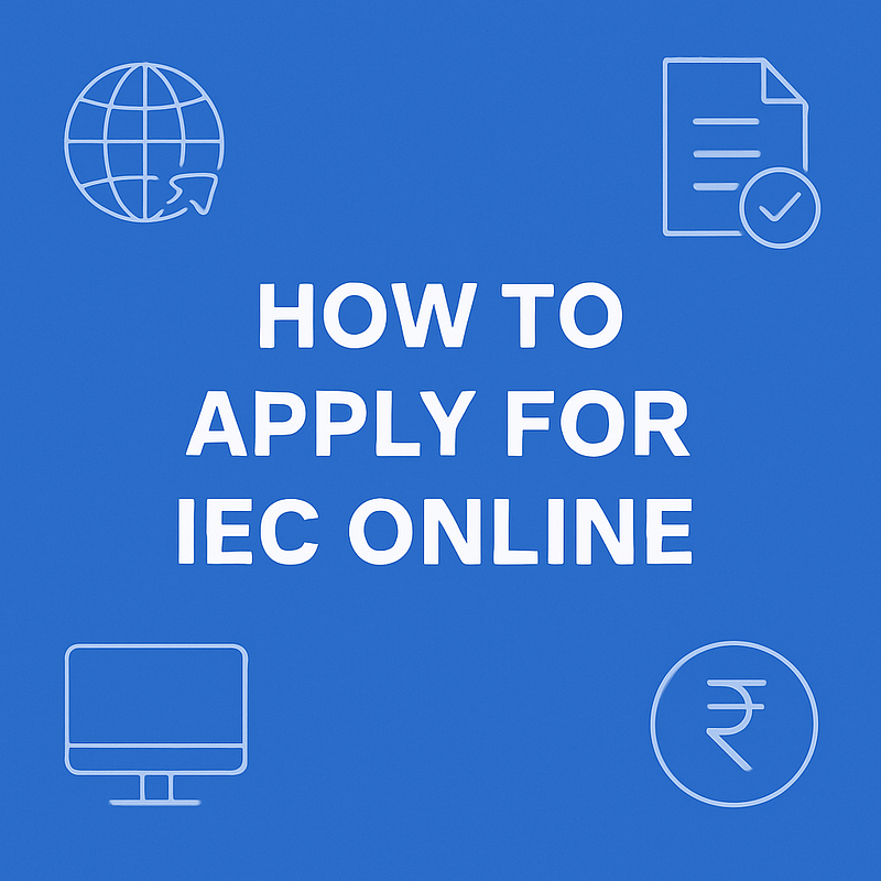 How to apply IEC online? 1 How to apply IEC online