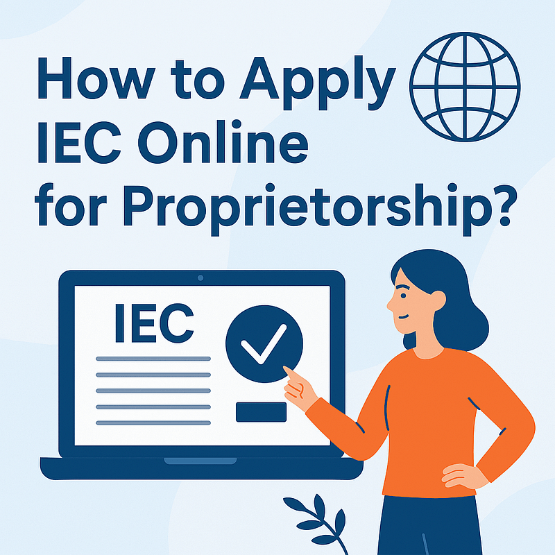 IEC for proprietorship