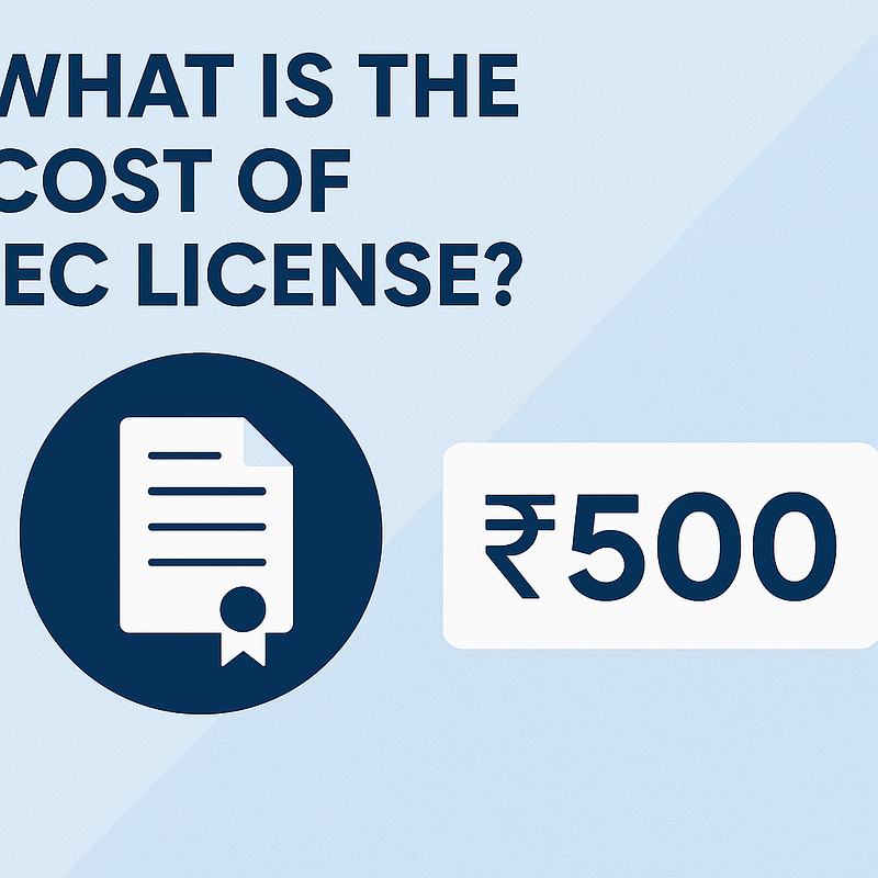 what is the cost of iec license